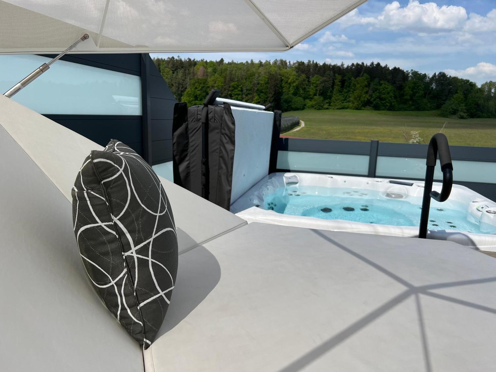 Poolhaus Bodensee Ideal Fuer Geschaeftsreisende Wasserburg Bagian luar foto